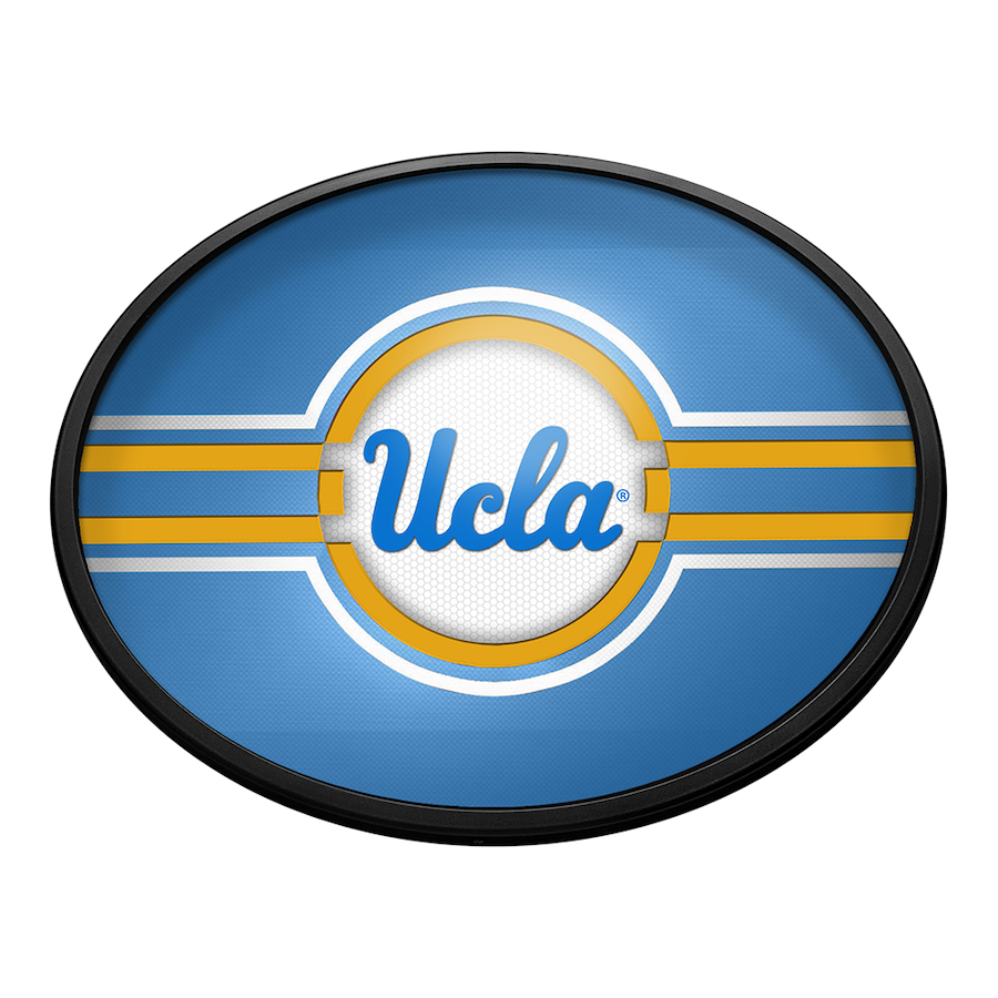 UCLA Bruins Slimline LED Wall Sign ~ OVAL PRIMARY