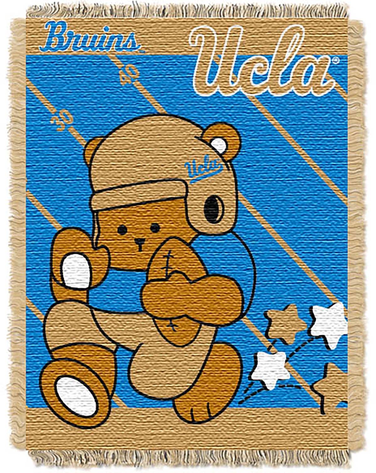 UCLA Bruins Woven Baby Blanket 36 x 48