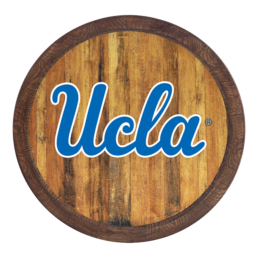 UCLA Bruins FAUX Barrel Top Sign