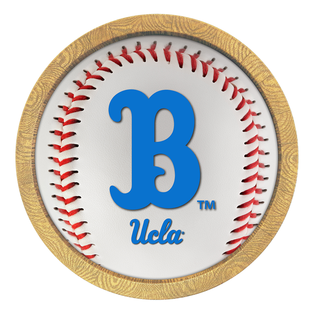 UCLA Bruins Baseball FAUX Barrel Top Sign