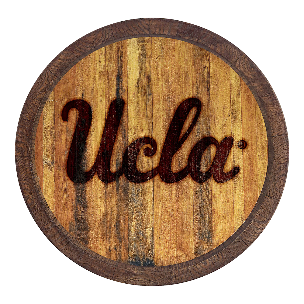 UCLA Bruins Branded FAUX Barrel Top Sign