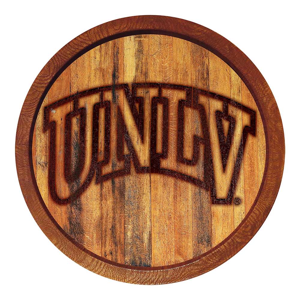 UNLV Rebels Branded FAUX Barrel Top Sign