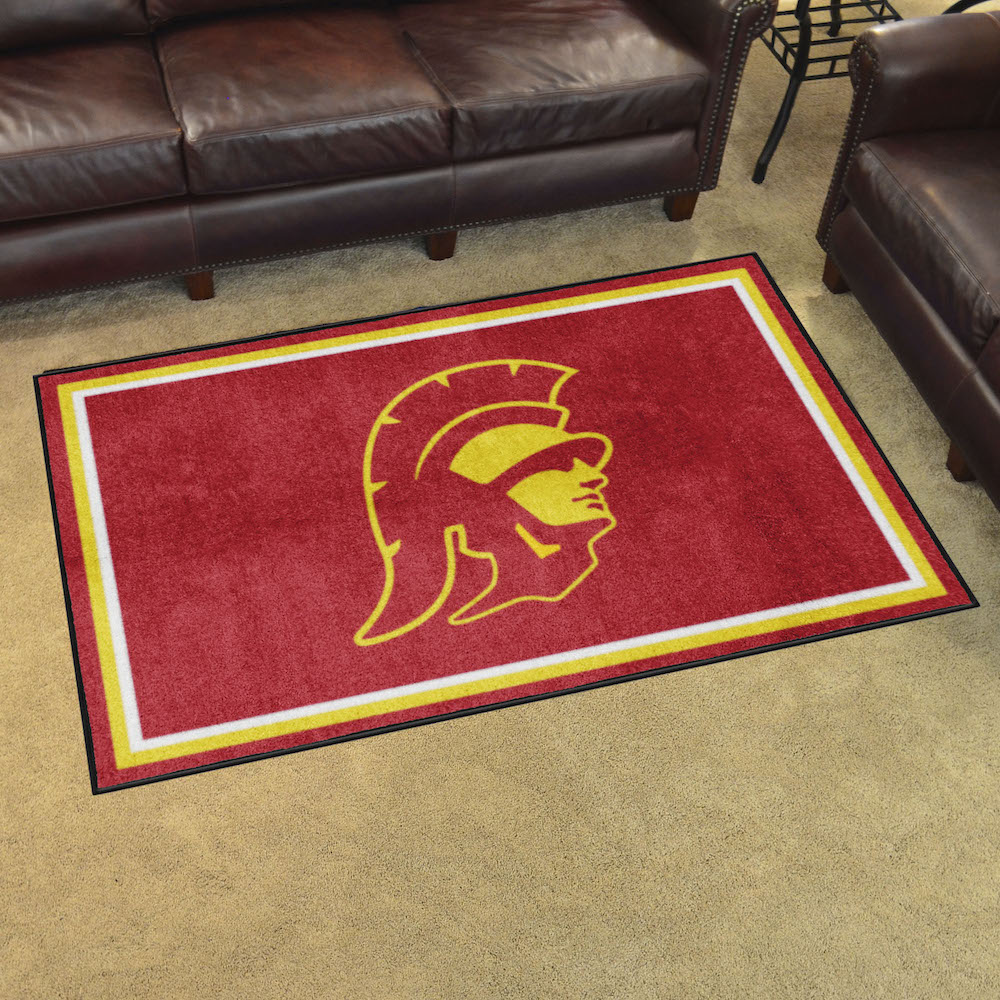 USC Trojans 4x6 Area Rug - 2nd Logo