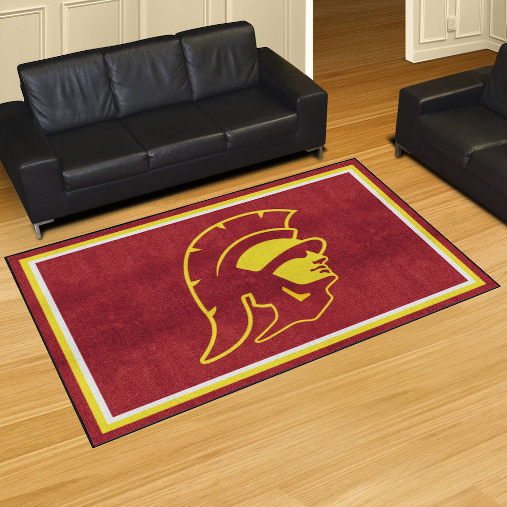 USC Trojans 5x8 Area Rug - 2nd Logo