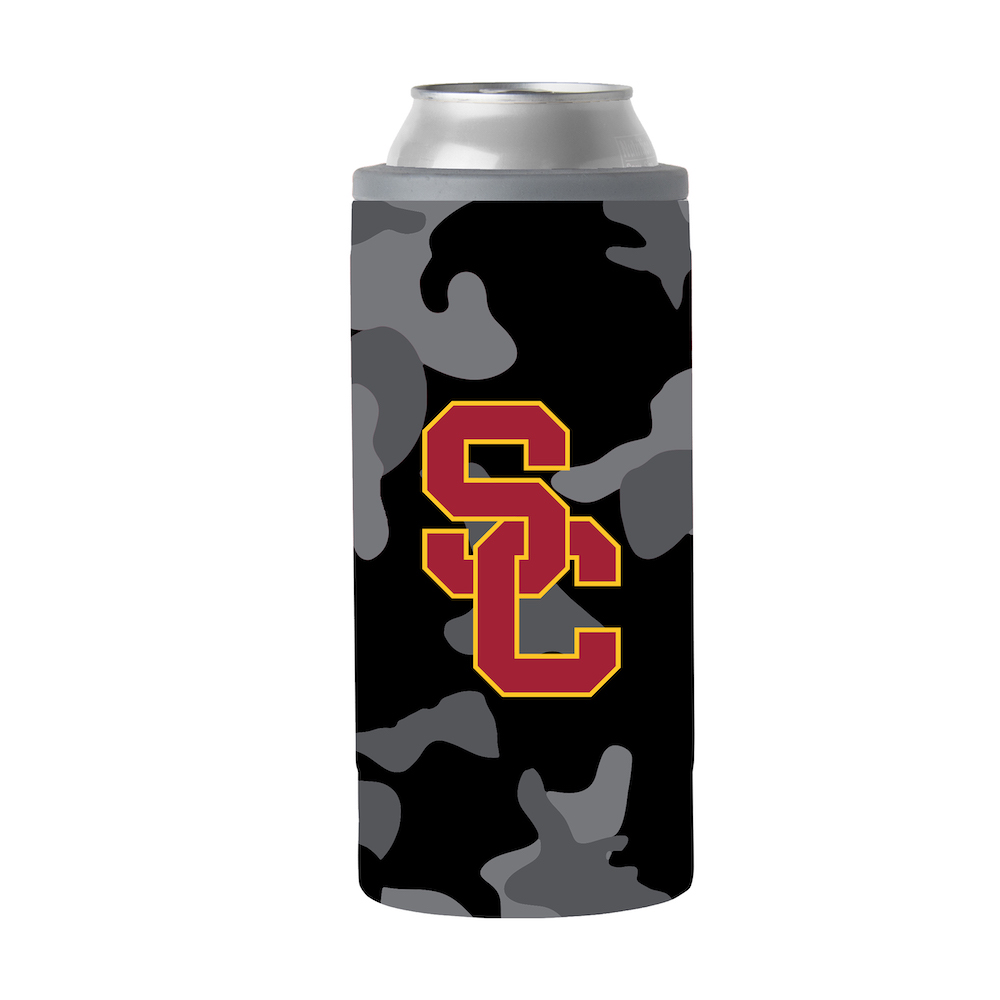 USC Trojans Camo Swagger 12 oz. Slim Can Coolie