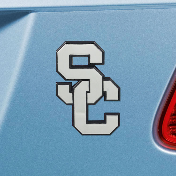 USC Trojans Metal Auto Emblem