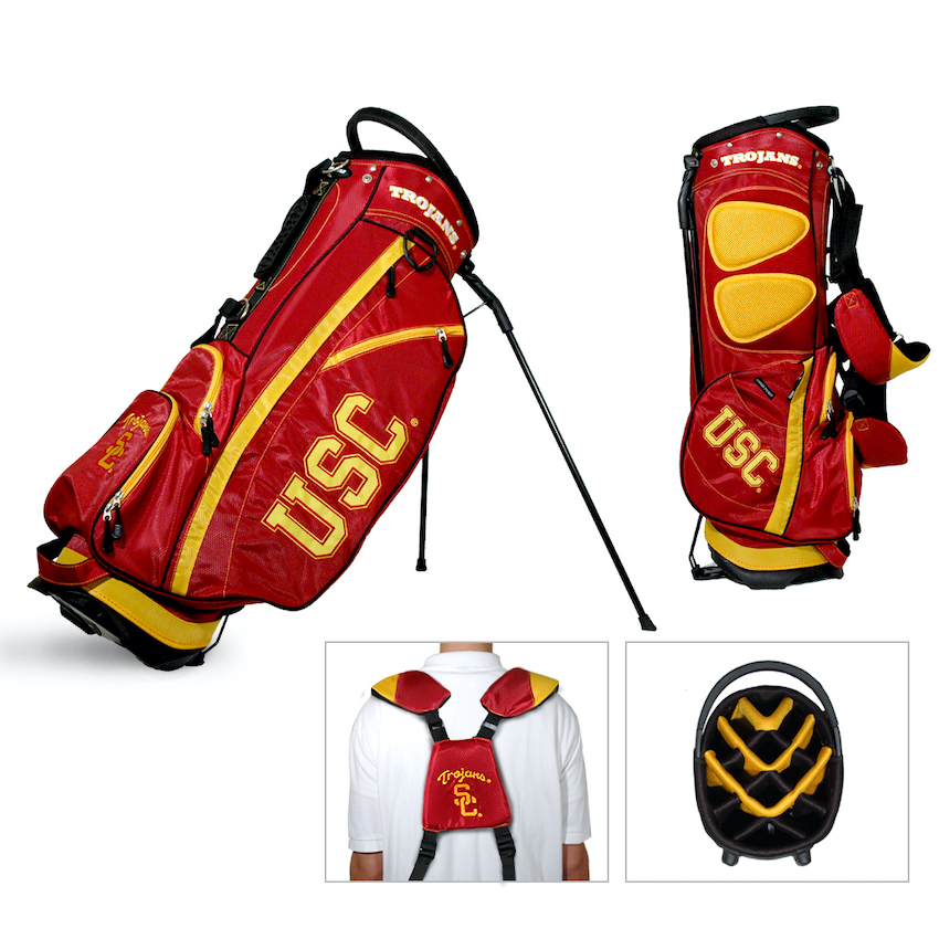 USC Trojans Fairway Carry Stand Golf Bag