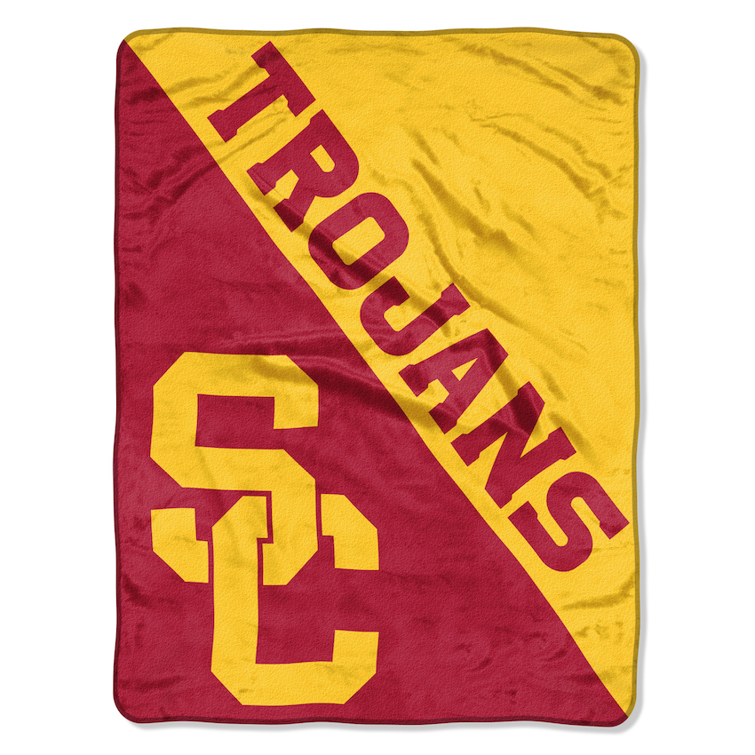 USC Trojans Micro Raschel 50 x 60 Team Blanket