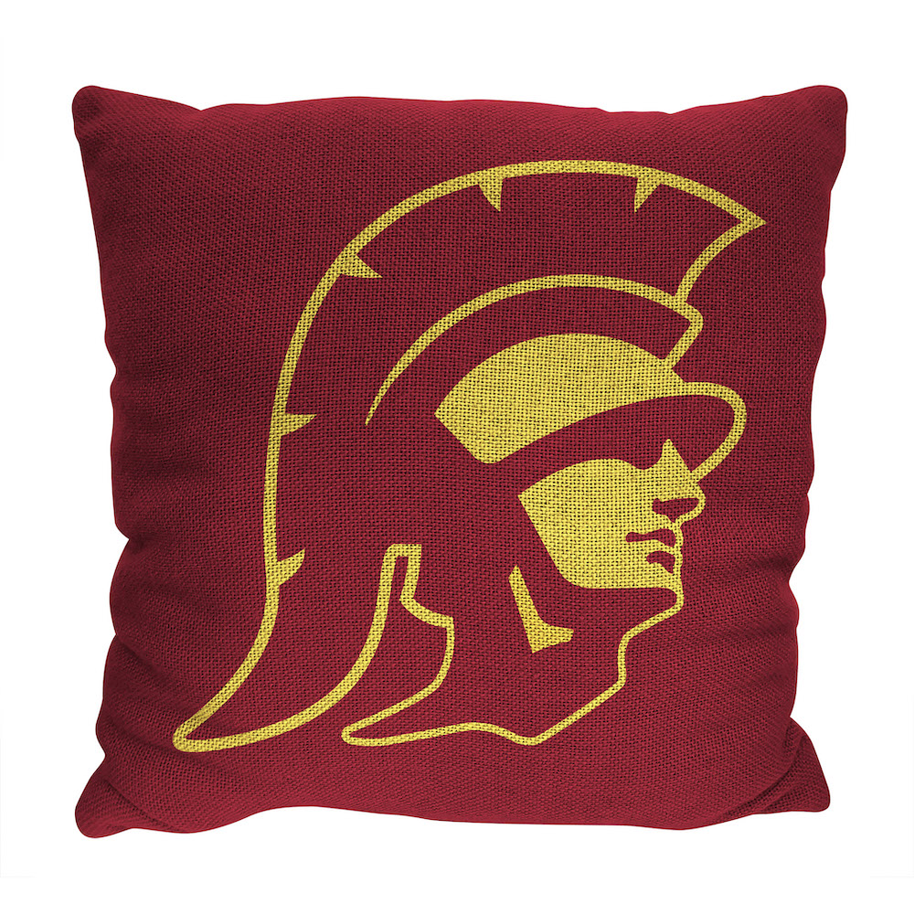 USC Trojans Double Sided INVERT Woven Pillow