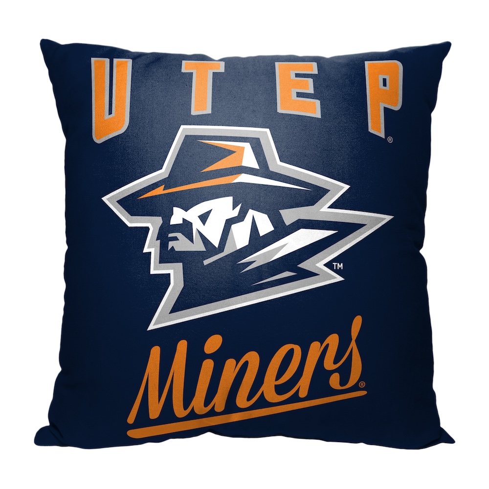 UTEP Miners ALUMNI Decorative Throw Pillow 18 x 18 inch