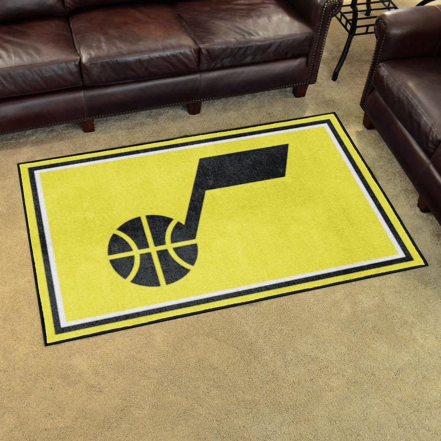 Utah Jazz 4x6 Area Rug