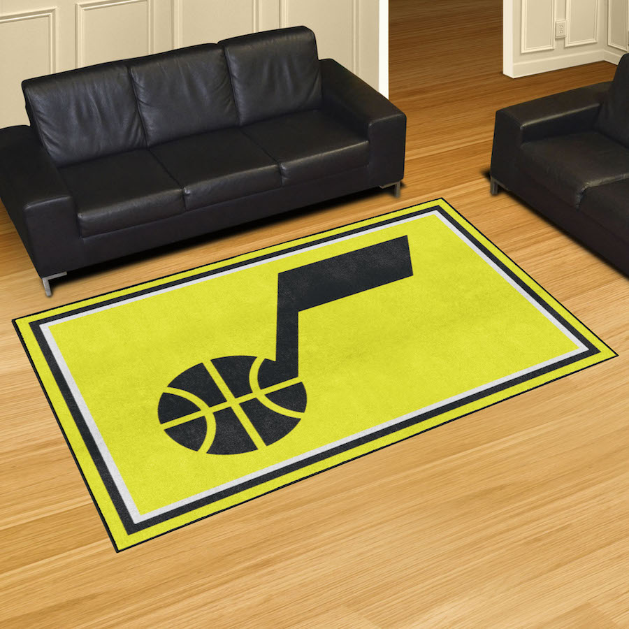 Utah Jazz 5x8 Area Rug