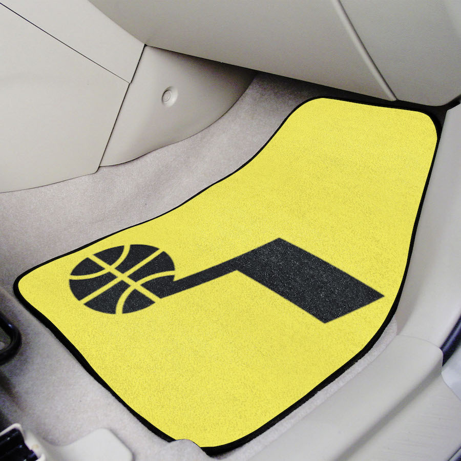 Utah Jazz Car Floor Mats 18 x 27 Carpeted-Pair