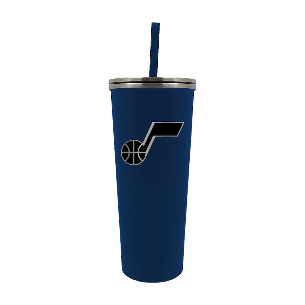 Utah Jazz 24 oz Team Color Skinny Tumbler