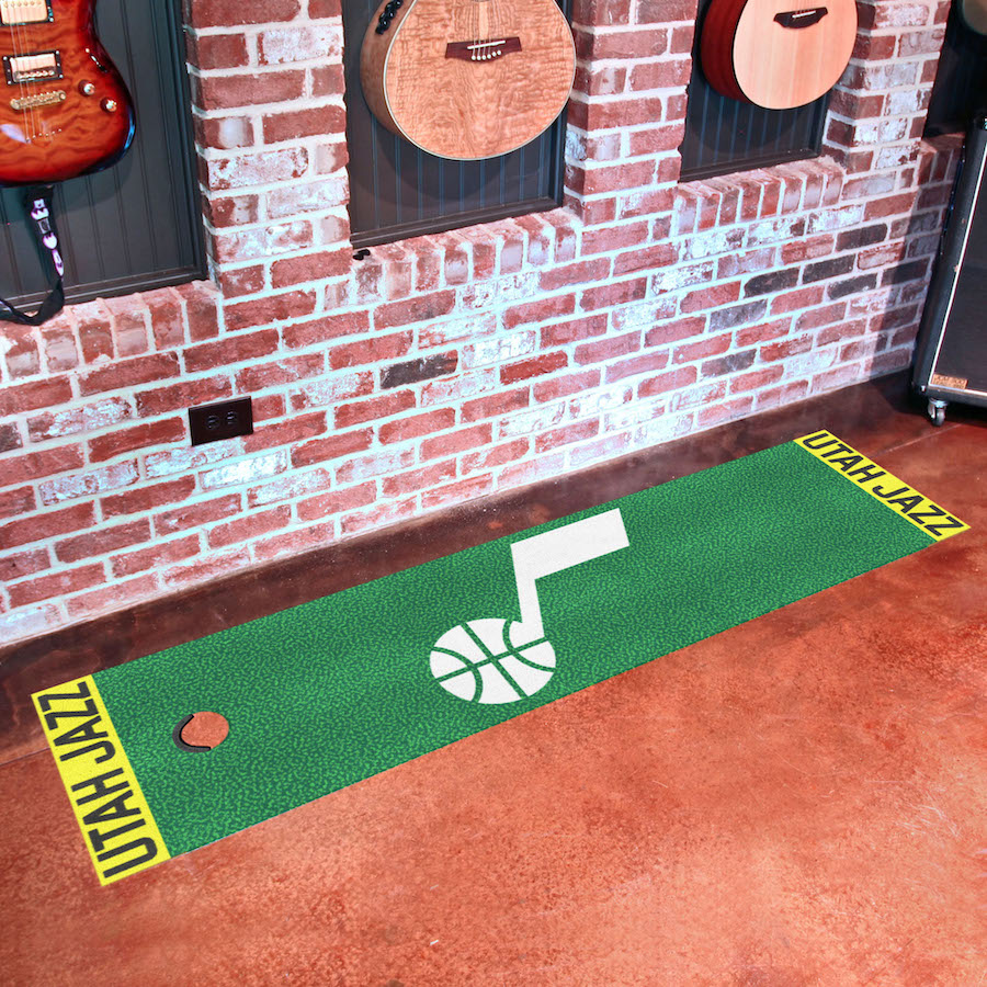 Utah Jazz Putting Green Mat 18 x 72