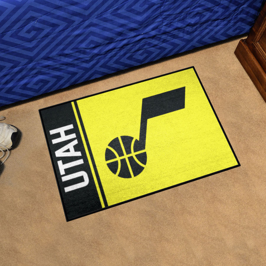 Utah Jazz 20 x 30 Uniform Inspired Starter Rug