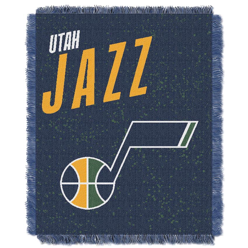 Utah Jazz Double Play Tapestry Blanket 48 x 60