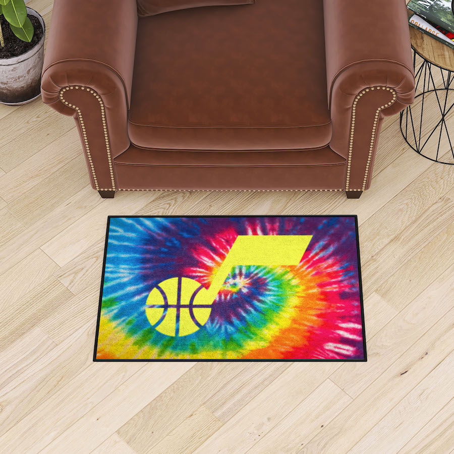 Utah Jazz TIE-DIE 20 x 30 Starter Floor Mat