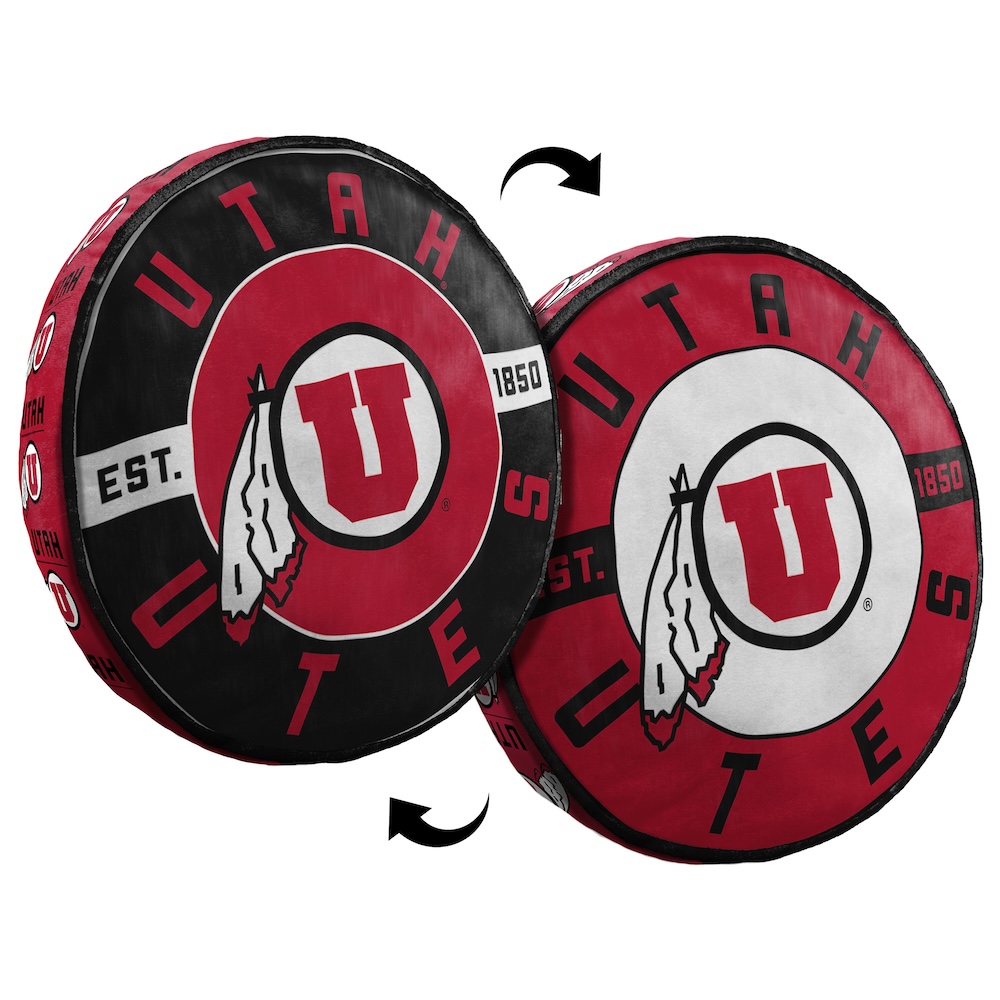 Utah Utes Travel Cloud Pillow - 15 inch