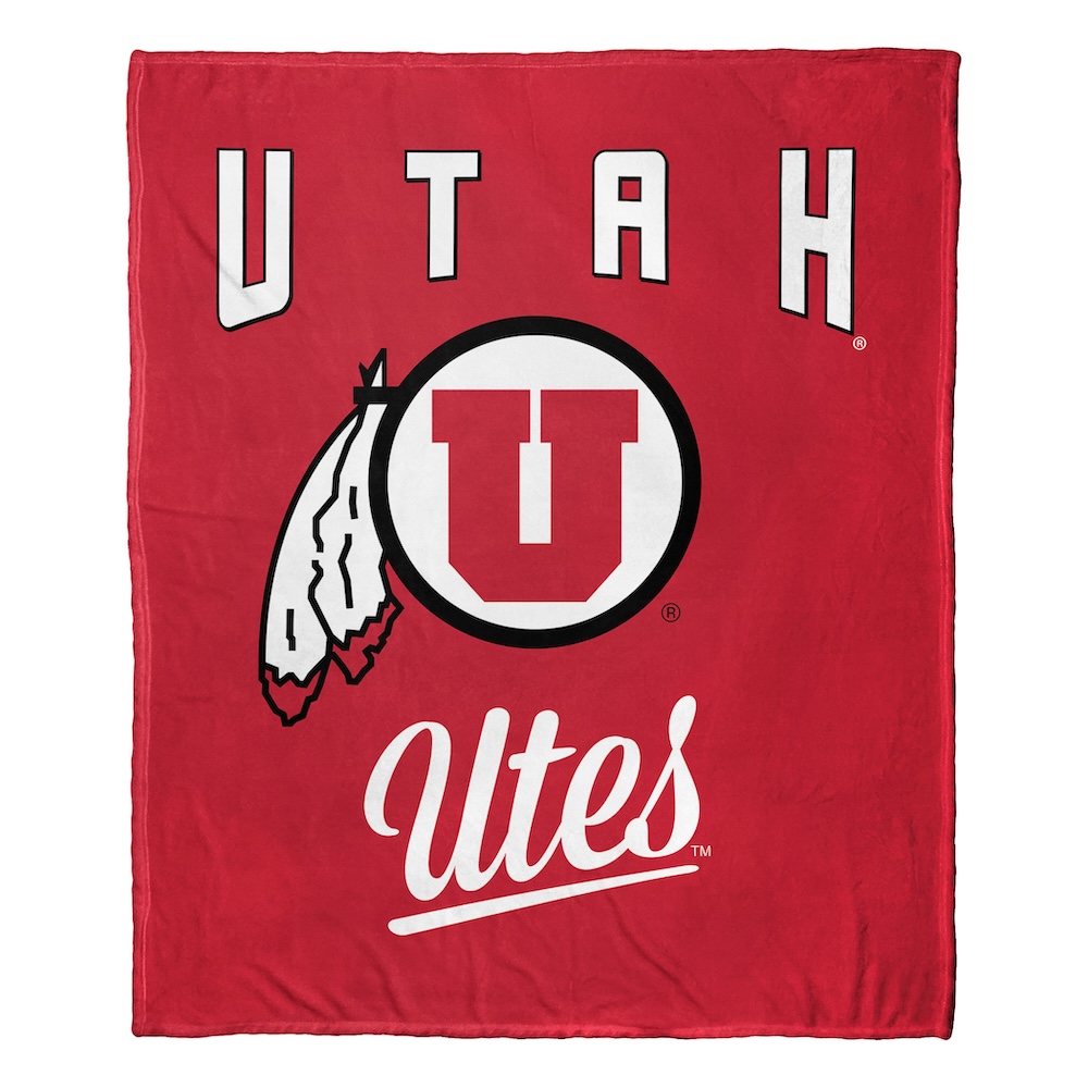 Utah Utes ALUMNI Silk Touch Throw Blanket 50 x 60 inch