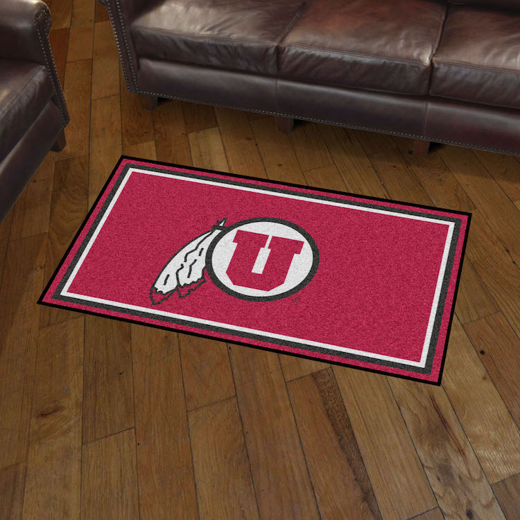 Utah Utes 3x5 Area Rug