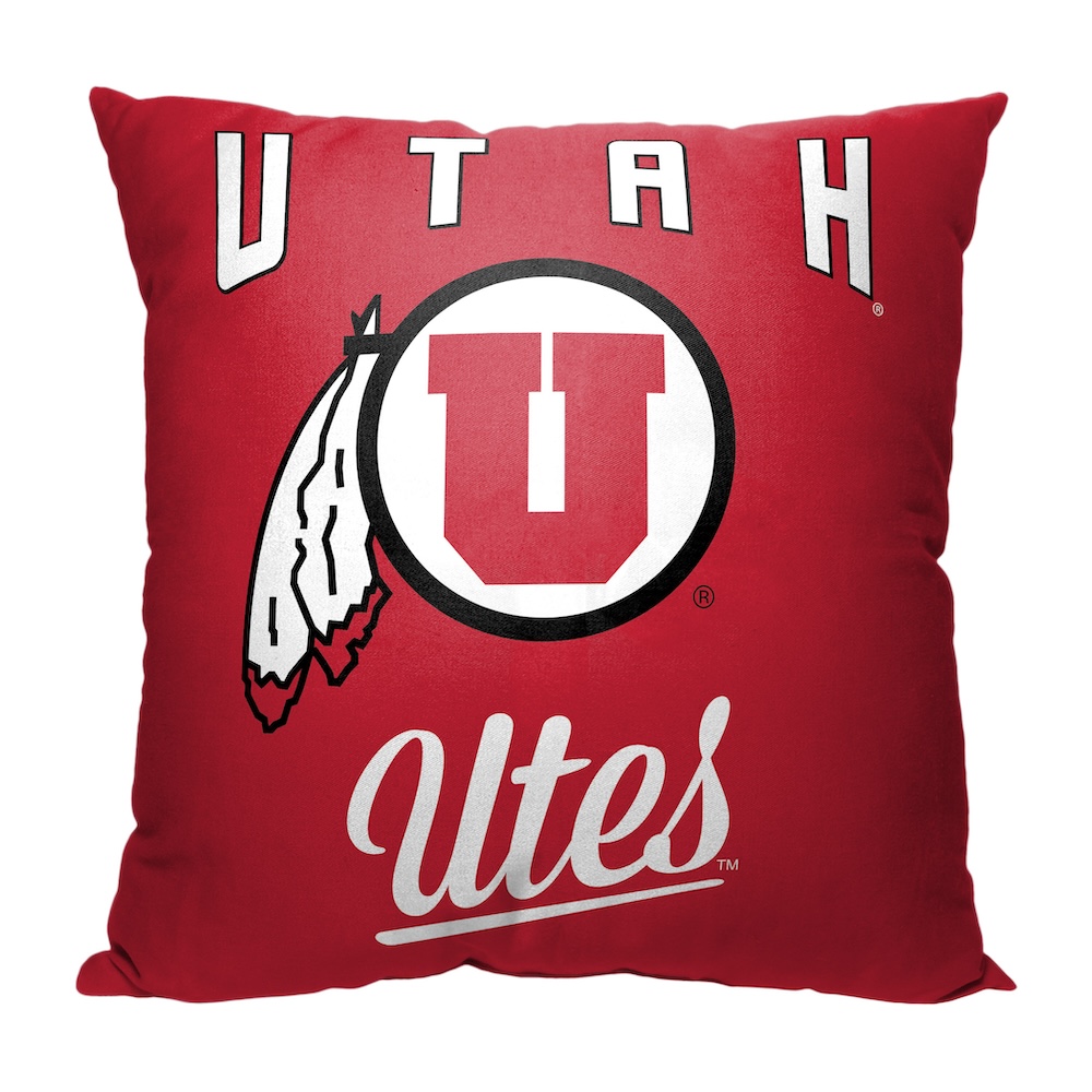 Utah Utes ALUMNI Decorative Throw Pillow 18 x 18 inch