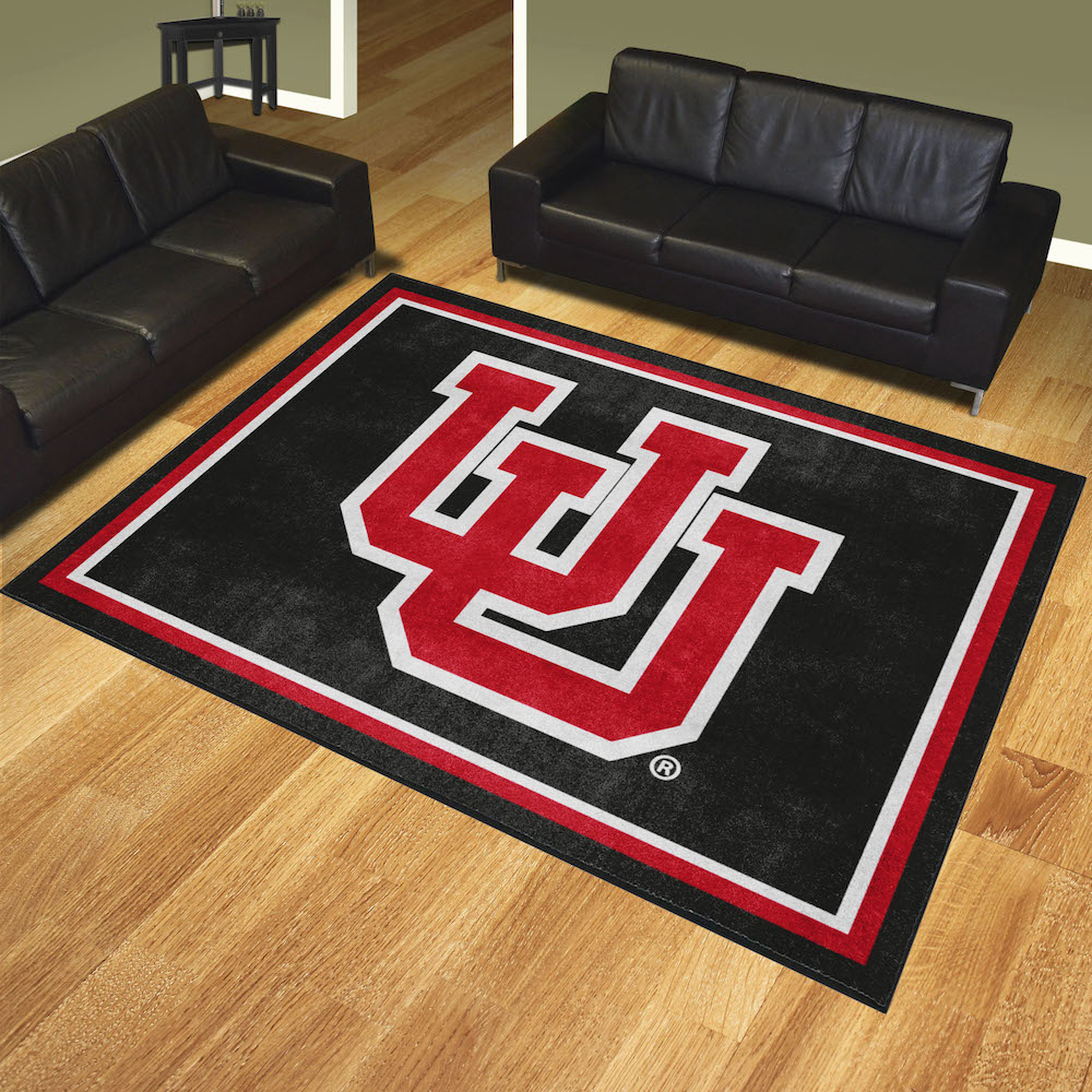 Utah Utes 8x10 Area Rug - Alt Logo