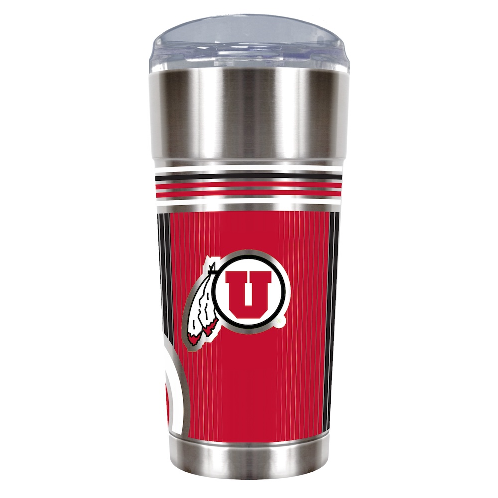 Utah Utes COOL VIBES 24 oz Eagle Travel Tumbler