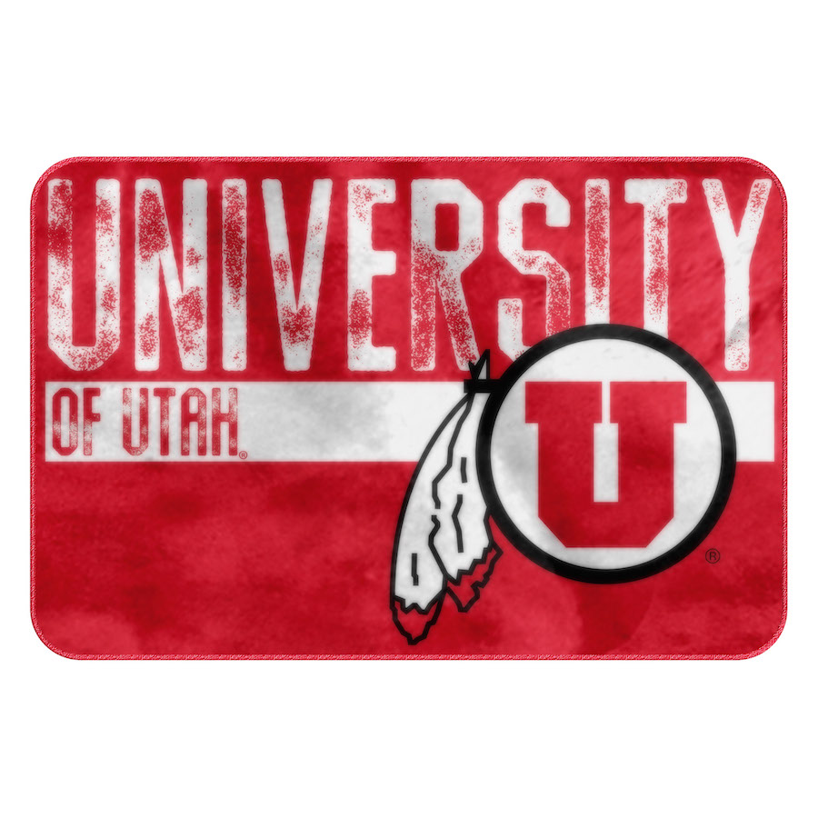 Utah Utes Worn Out Foam Floor Mat