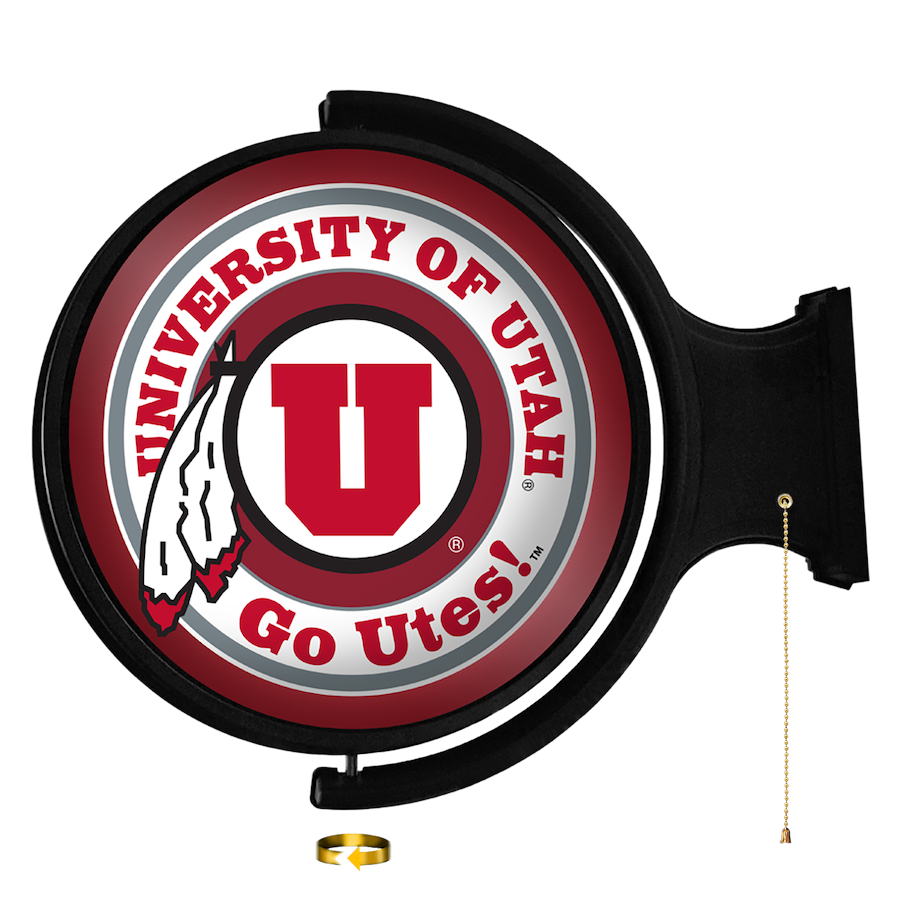 Utah Utes LED Rotating Wall Sign