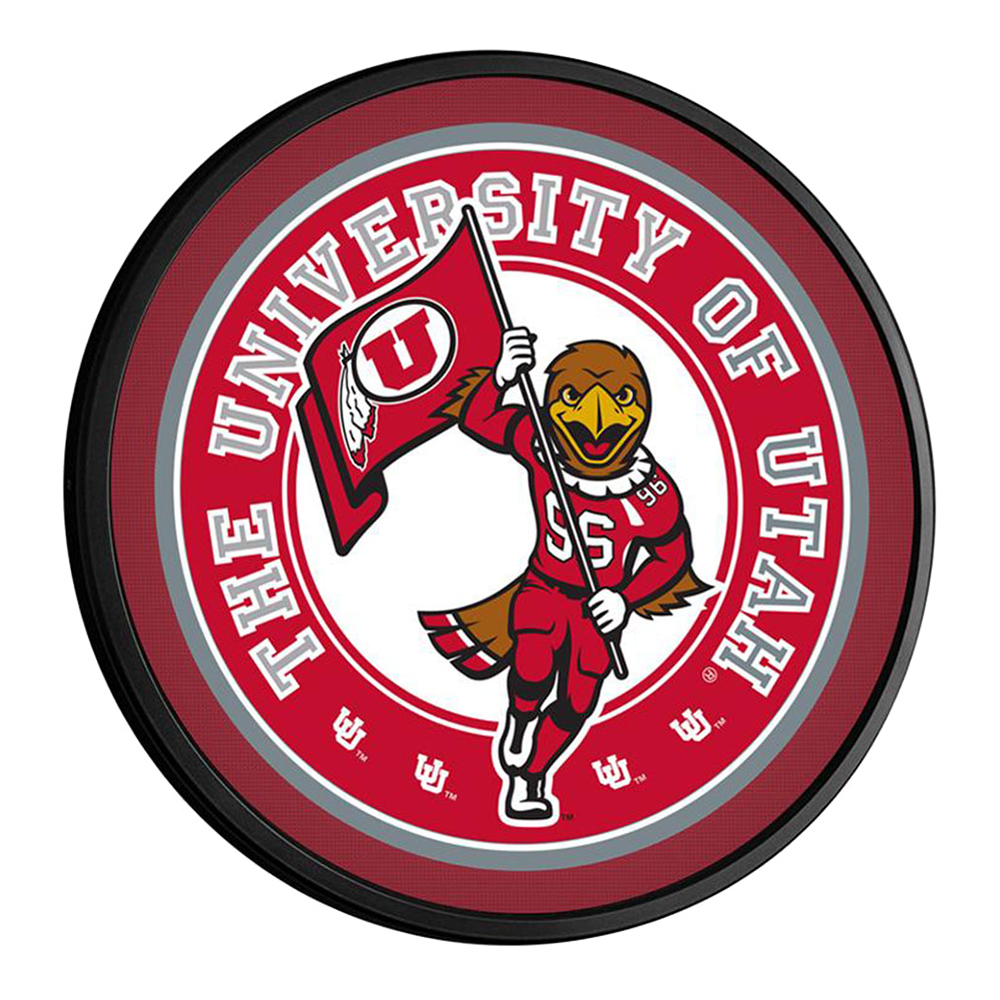 Utah Utes Slimline LED Wall Sign ~ SWOOP