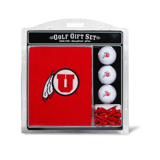 Utah Utes Premium Golf Gift Set