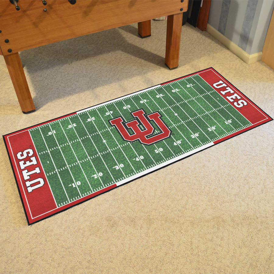 Utah Utes 30 x 72 Football Field Carpet Runner