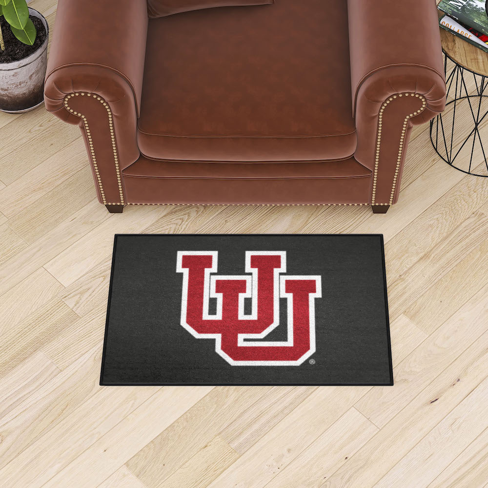 Utah Utes 20 x 30 STARTER Floor Mat - Alt Logo