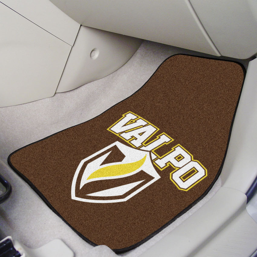 Valparaiso Crusaders Car Floor Mats 18 x 27 Carpeted-Pair