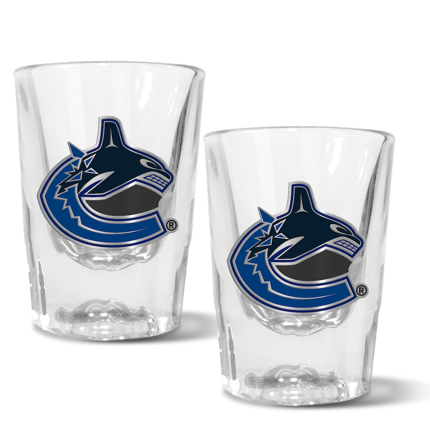 Vancouver Canucks 2pc Prism Shot Set