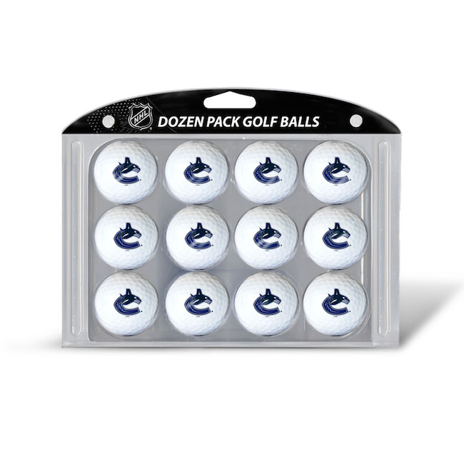 Vancouver Canucks Dozen Golf Ball Pack