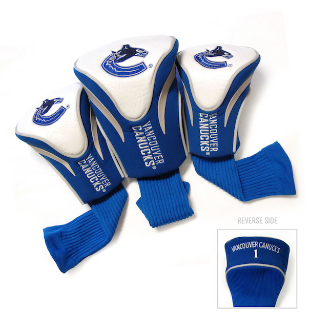 Vancouver Canucks 3 Pack Contour Headcovers