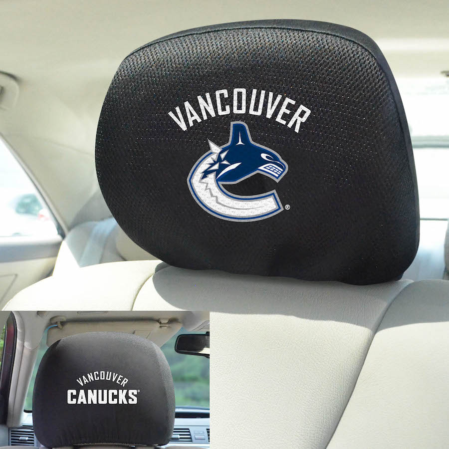 Vancouver Canucks Head Rest Covers