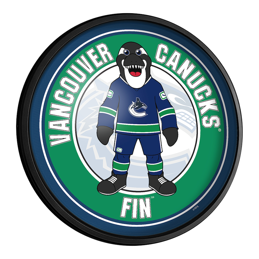 Vancouver Canucks MASCOT Slimline LED Wall Sign