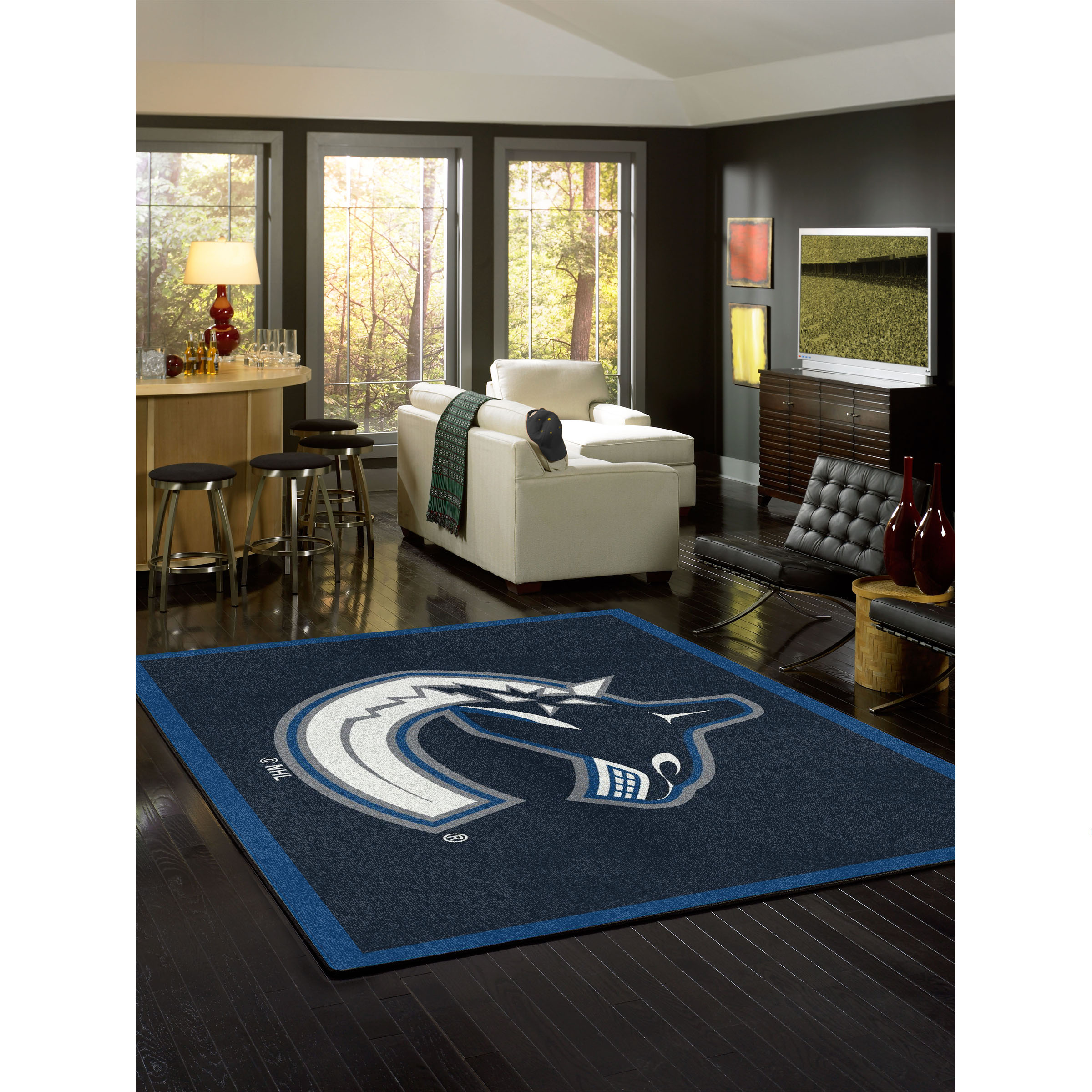 Vancouver Canucks 4 X 6 SPIRIT Rug