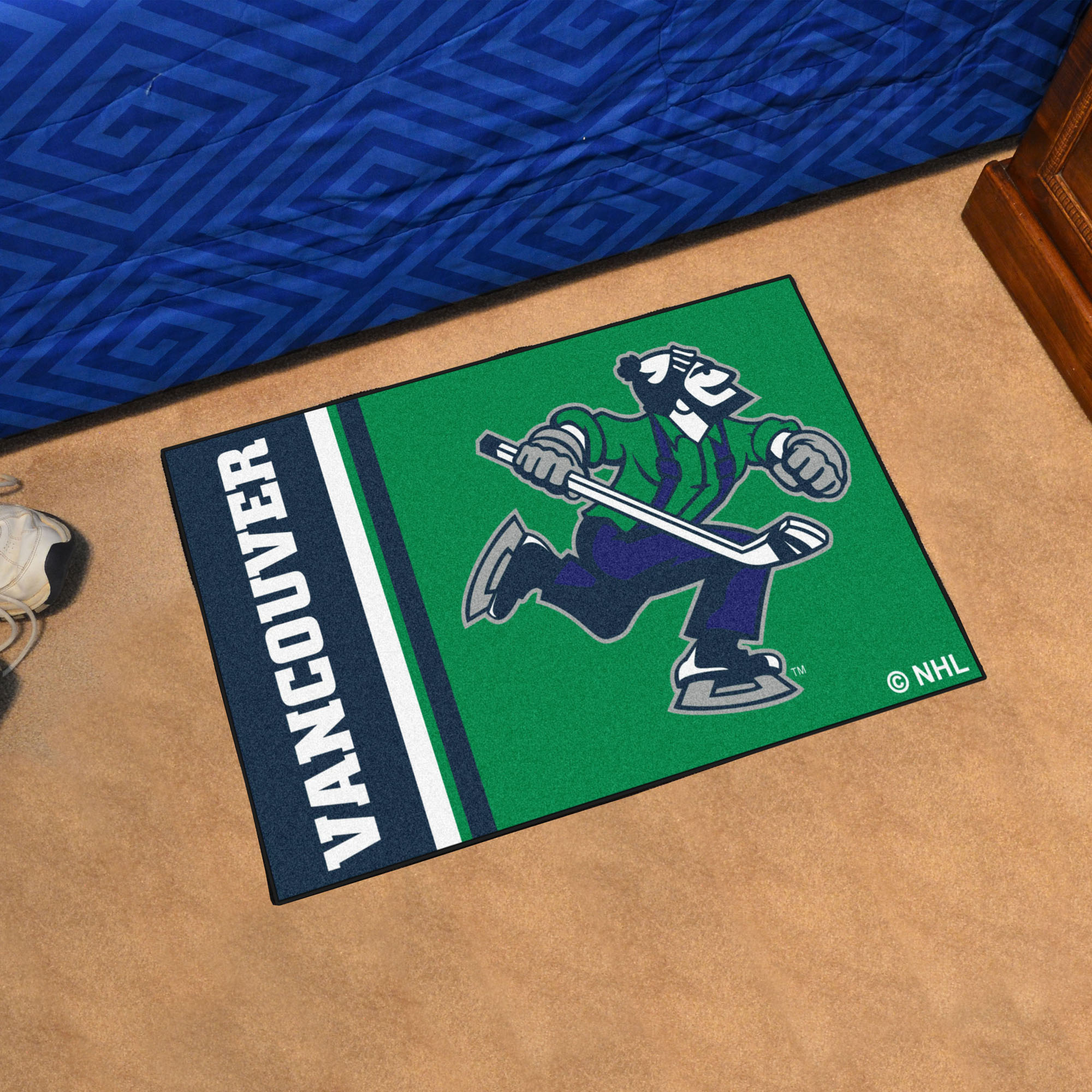 Vancouver Canucks 20 x 30 Uniform Inspired Starter Rug