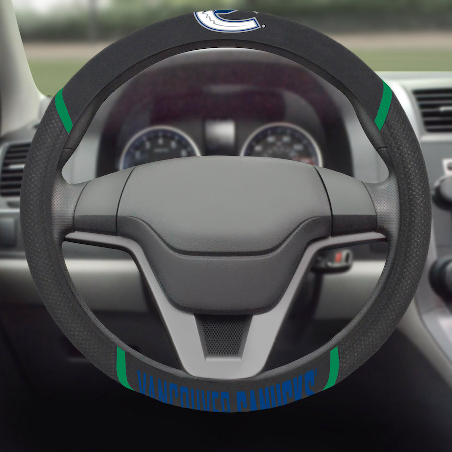 Vancouver Canucks Steering Wheel Cover