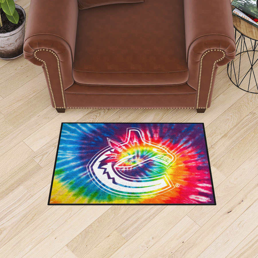 Vancouver Canucks TIE-DIE 20 x 30 Starter Floor Mat