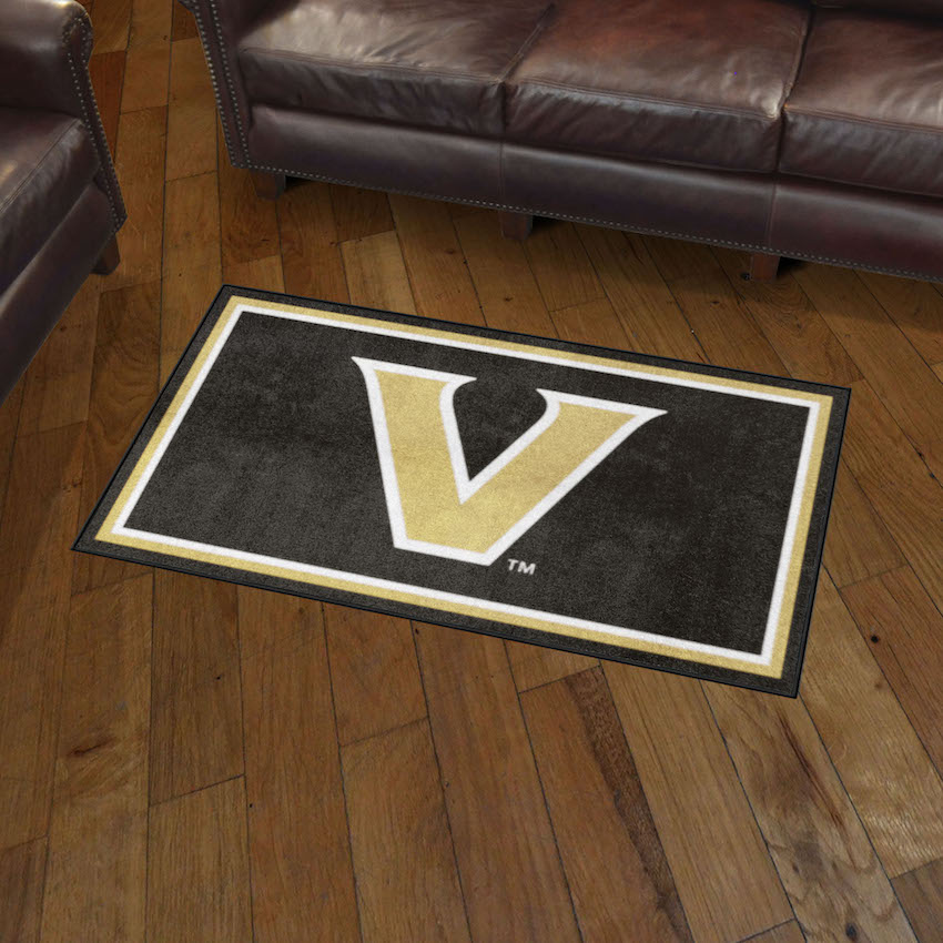 Vanderbilt Commodores 3x5 Area Rug