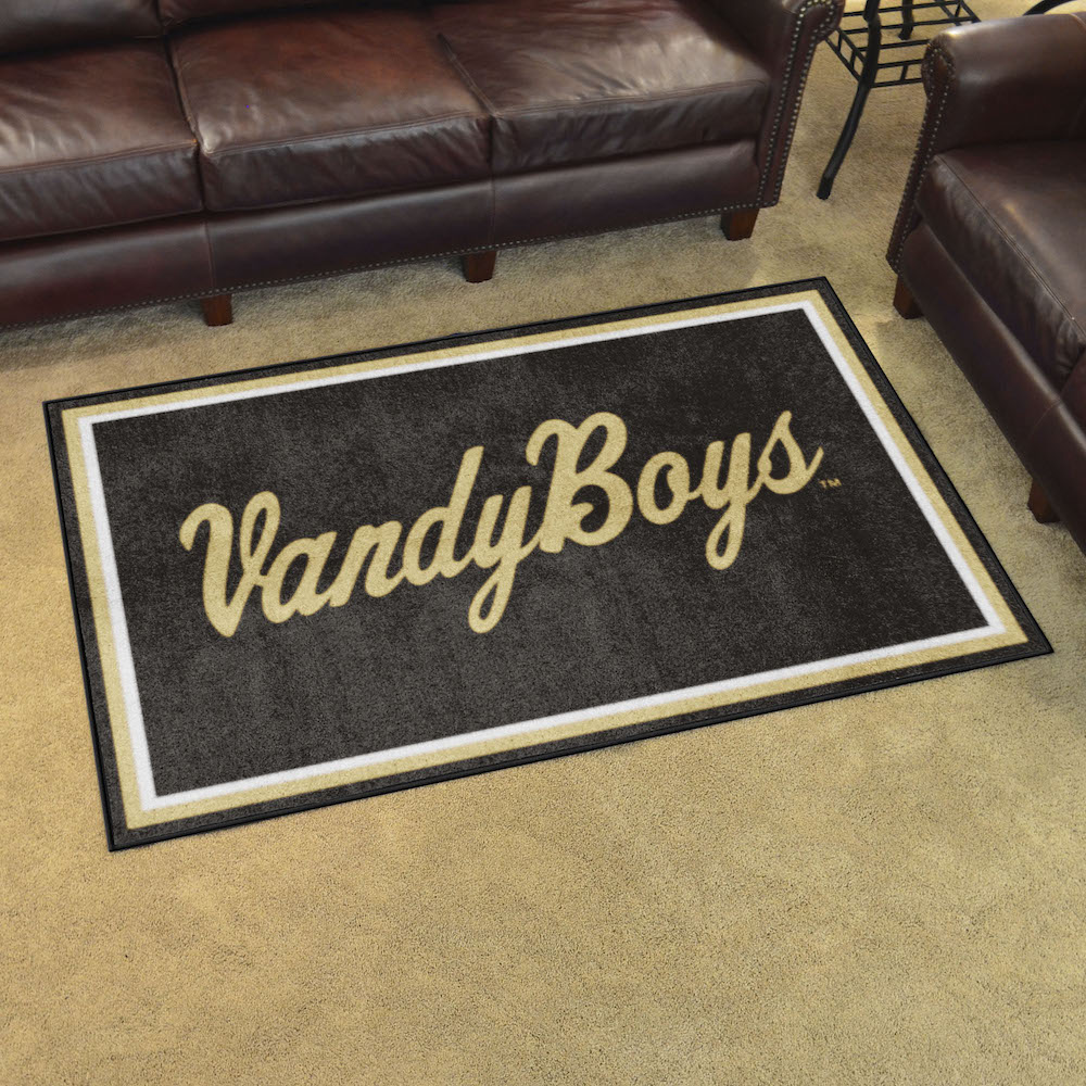 Vanderbilt Commodores 4x6 Area Rug - Vandy Boys