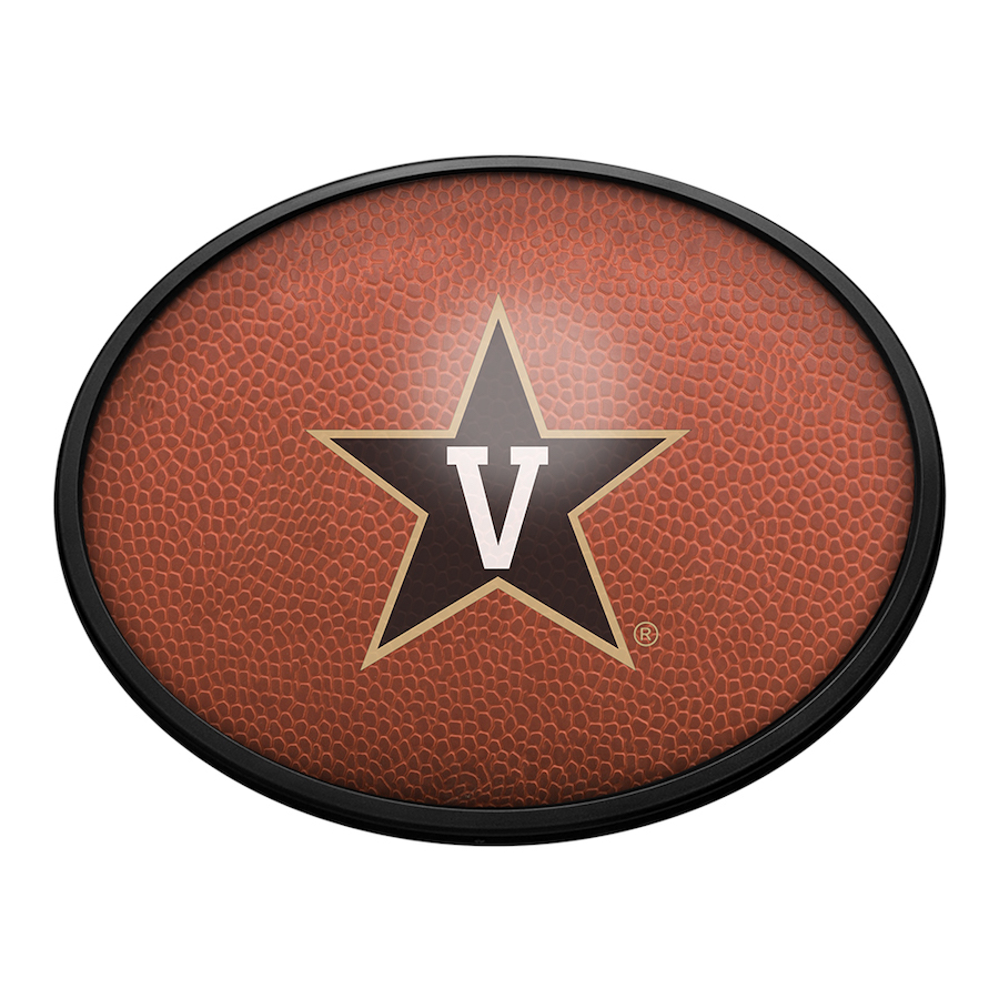 Vanderbilt Commodores PIGSKIN Slimline LED Wall Sign ~ OVAL