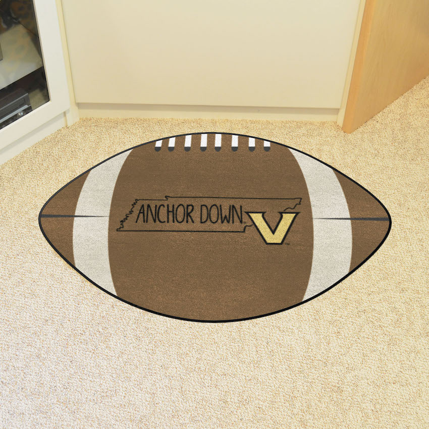 Vanderbilt Commodores SOUTHERN STYLE 22 x 35 Football Mat