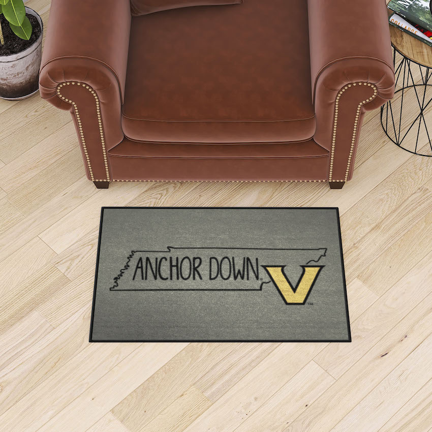 Vanderbilt Commodores SOUTHERN STYLE 20 x 30 STARTER Floor Mat