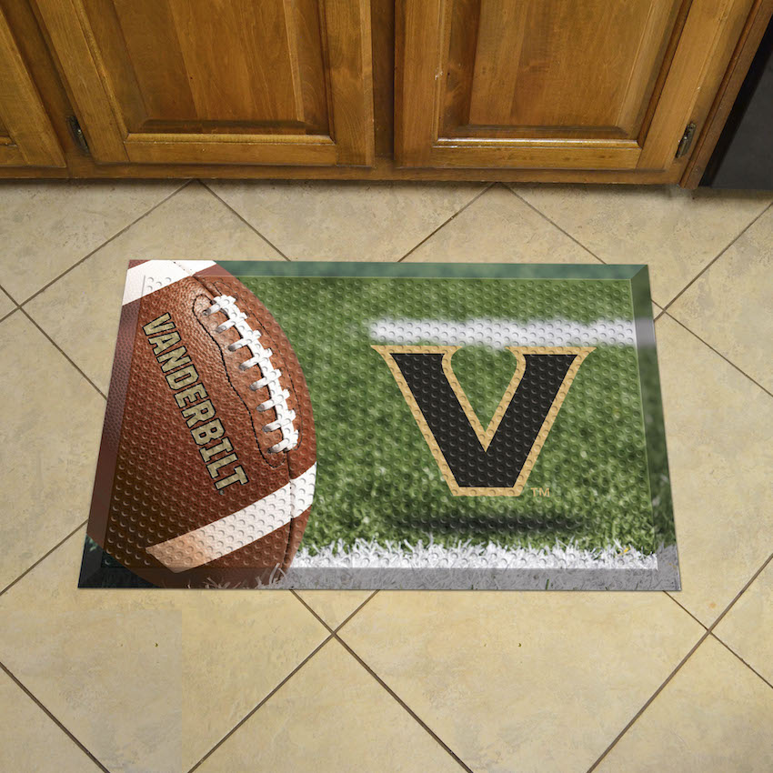 Vanderbilt Commodores Ball Style SCRAPER Door Mat